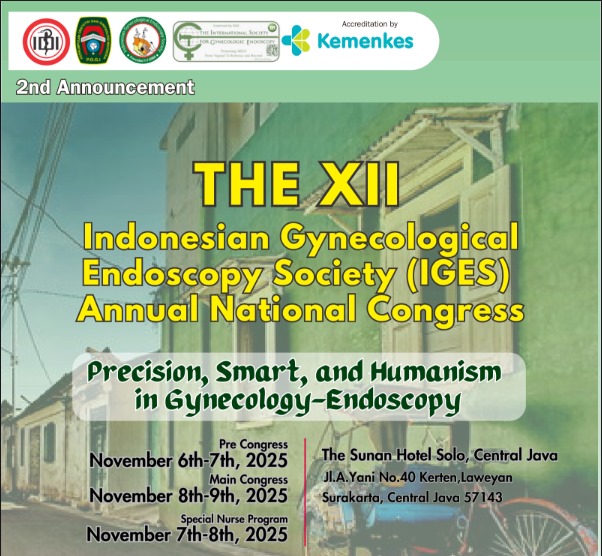 The XII Indonesian Gynecological Endoscopy Society (IGES) Annual National Congress