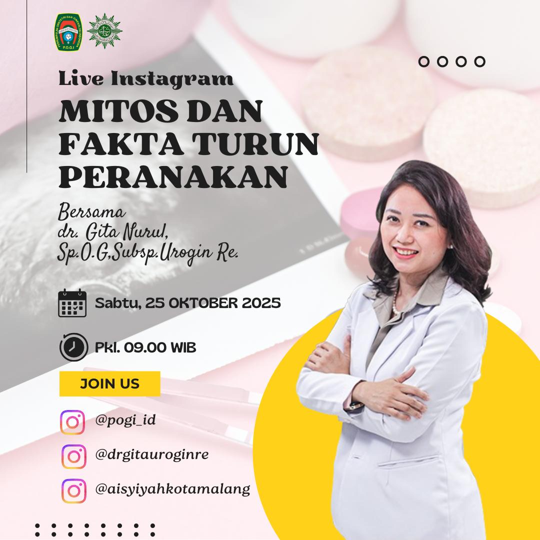 LIVE INSTAGRAM POGI  : MITOS DAN FAKTA TURUN PERANAKAN