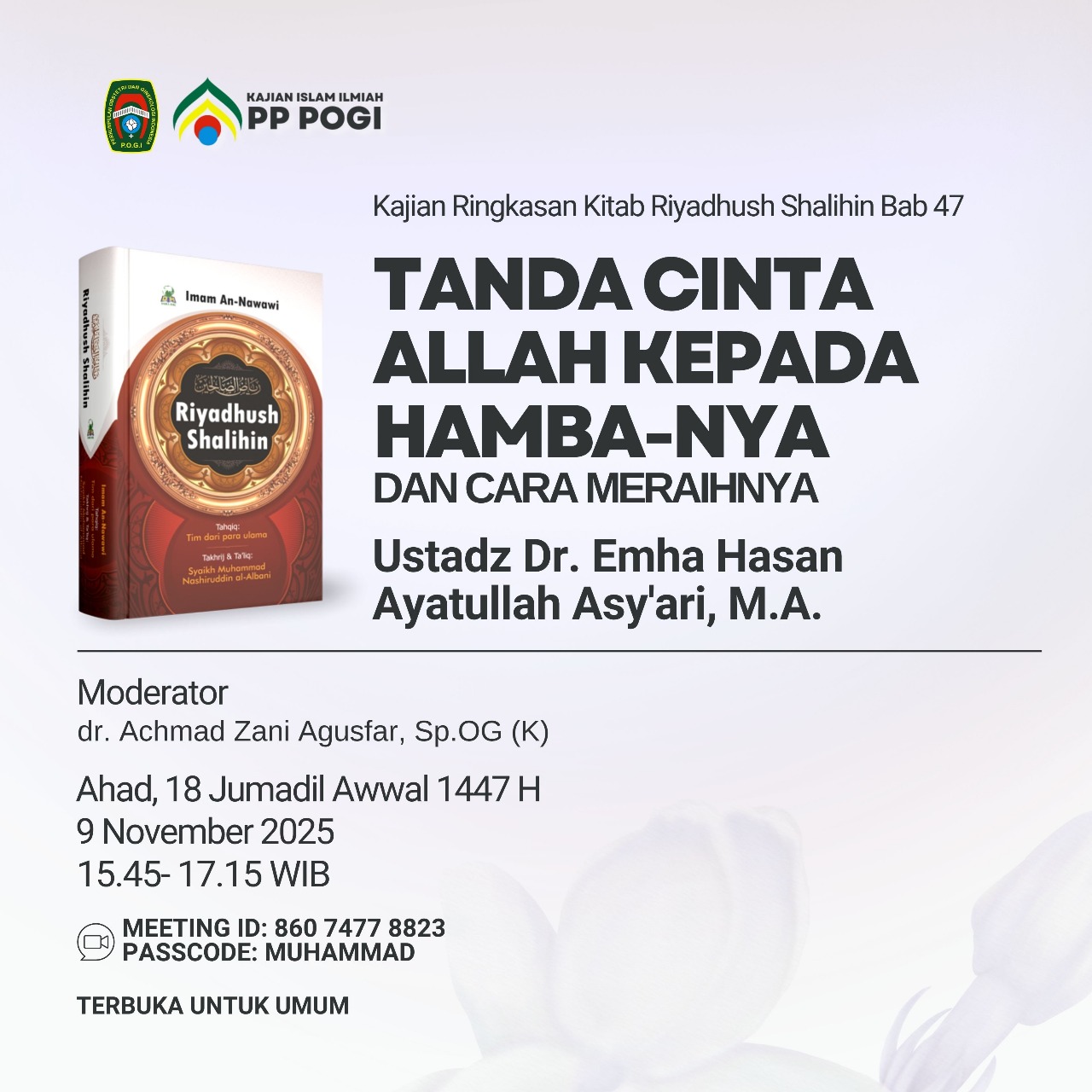 KAJIAN ISLAM ILMIAH PP POGI