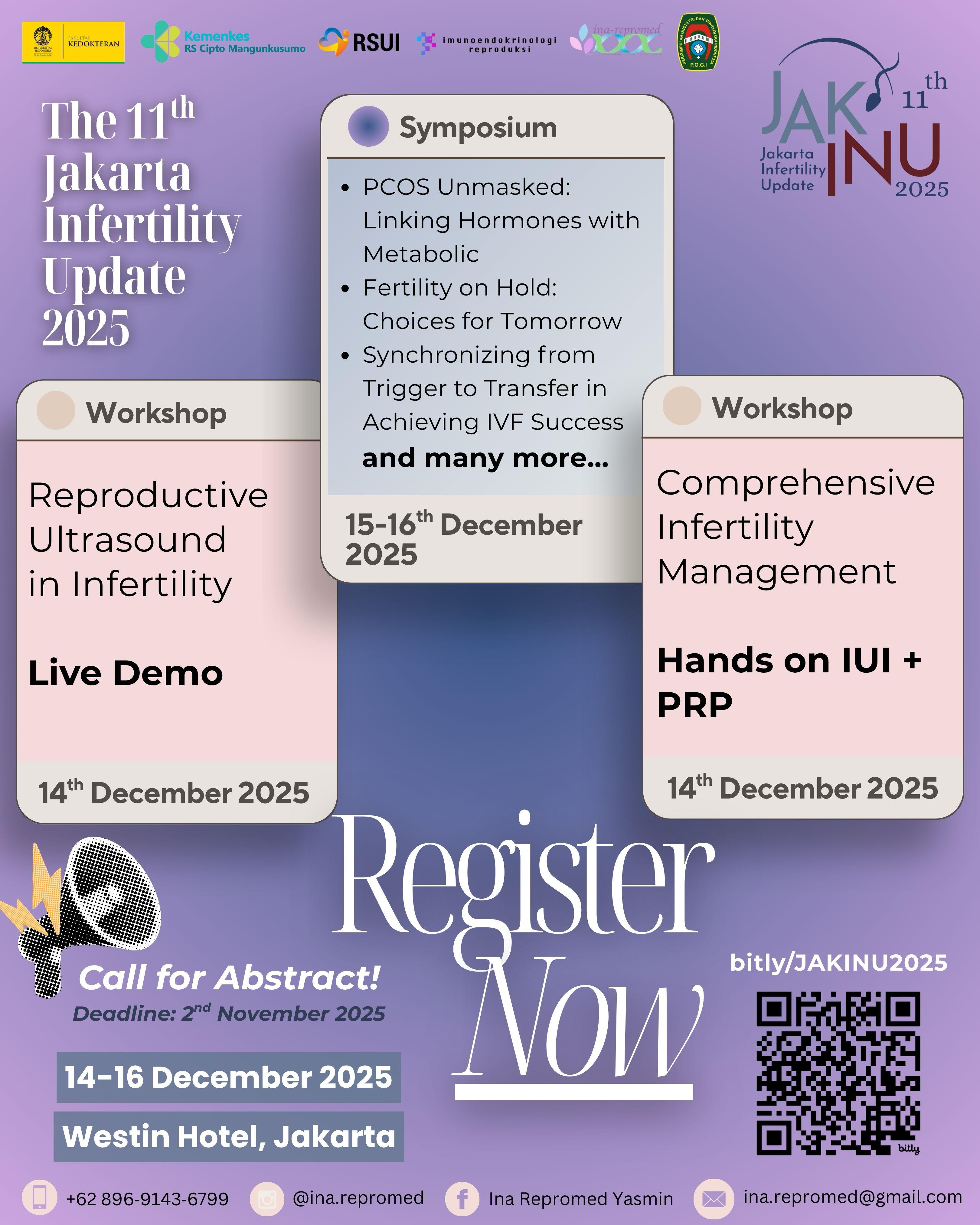 The 11th Jakarta Infertility Update (JAKINU) 2025