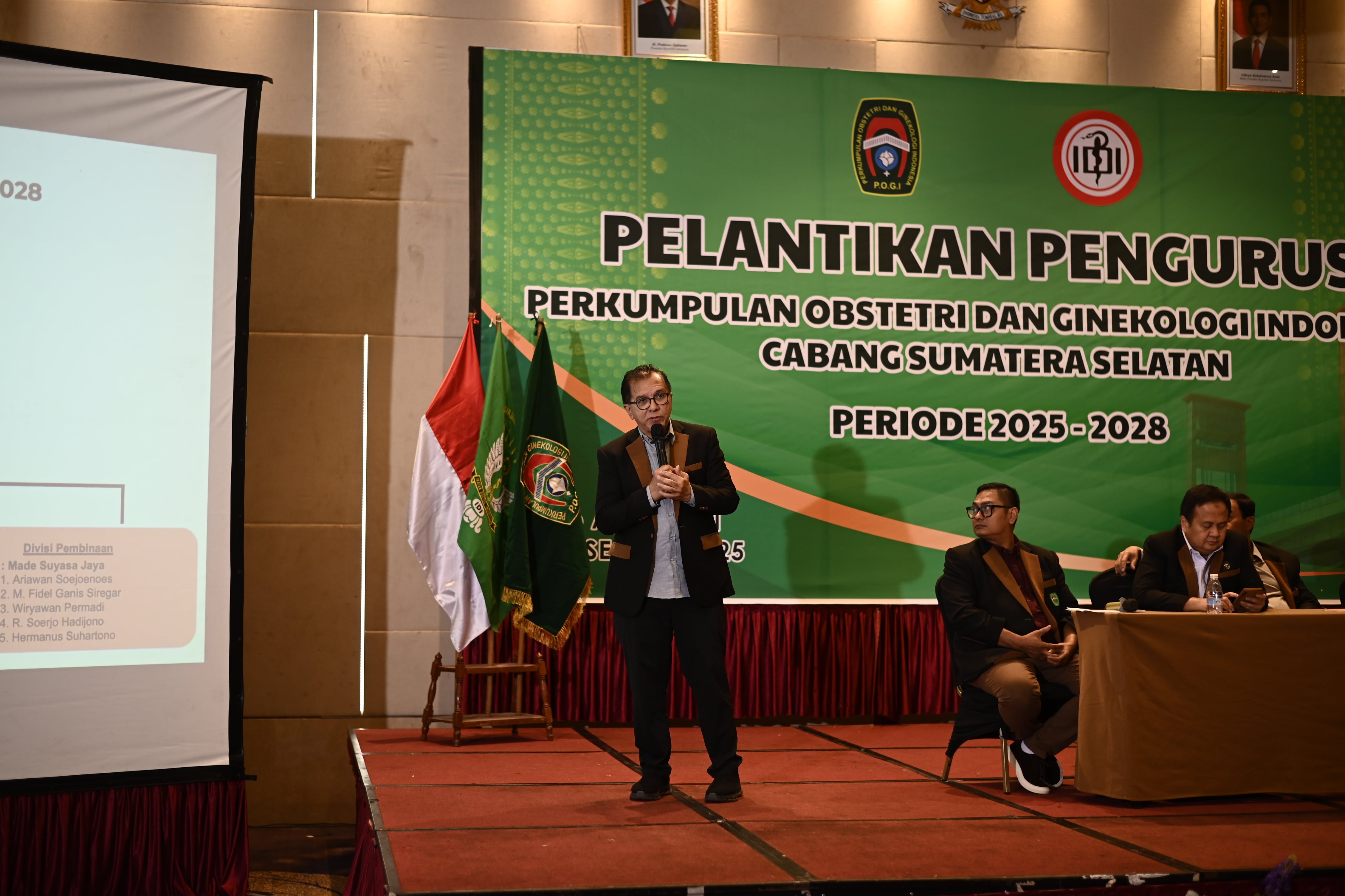 Pelantikan Pengurus POGI Cabang Sumatera Selatan Periode 2025-2028