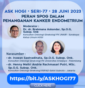 ASK HOGI : Peran SPOG Dalam Penanganan Kanker Endometrium