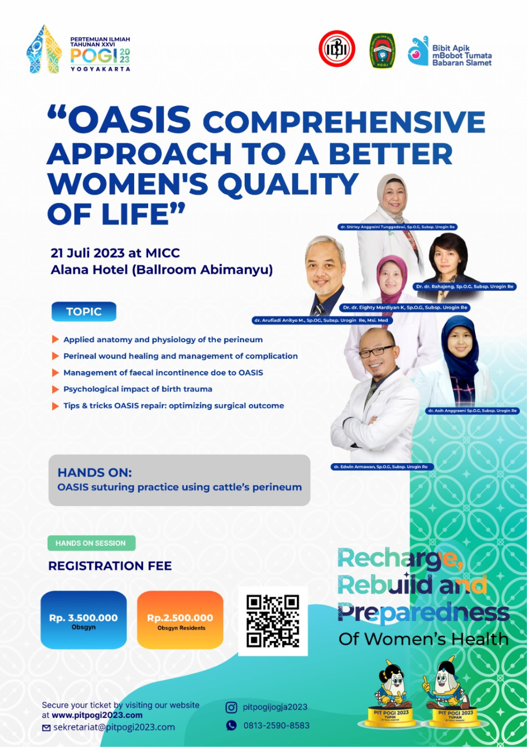 OASIS Comprehensive Approach to a Better Women's Quality of Life