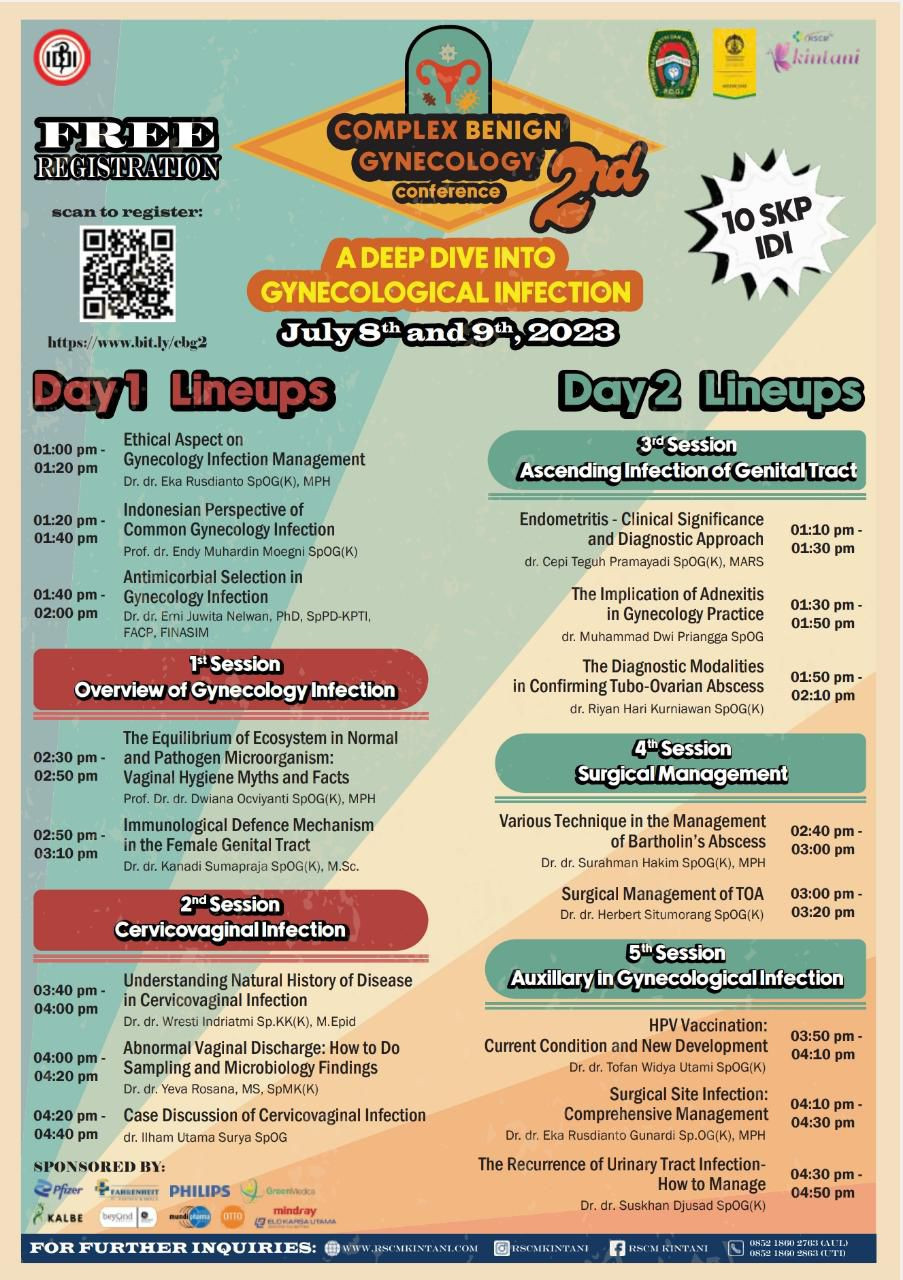 2nd Complex Benign Gynecology Conference: A Deep Dive Into Gynecological Infection
