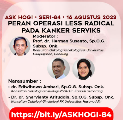 ASK HOGI : Peran Less Radical Pada Kanker Serviks