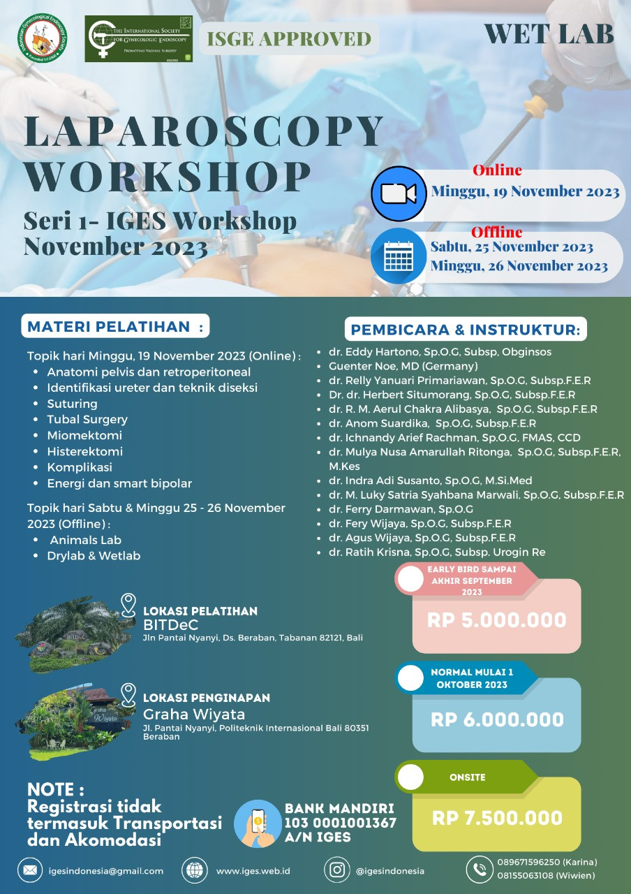 LAPAROSCOPY WORKSHOP 2023