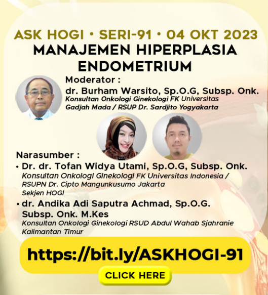 ASK HOGI : Manajemen Hiperplasia Endometrium
