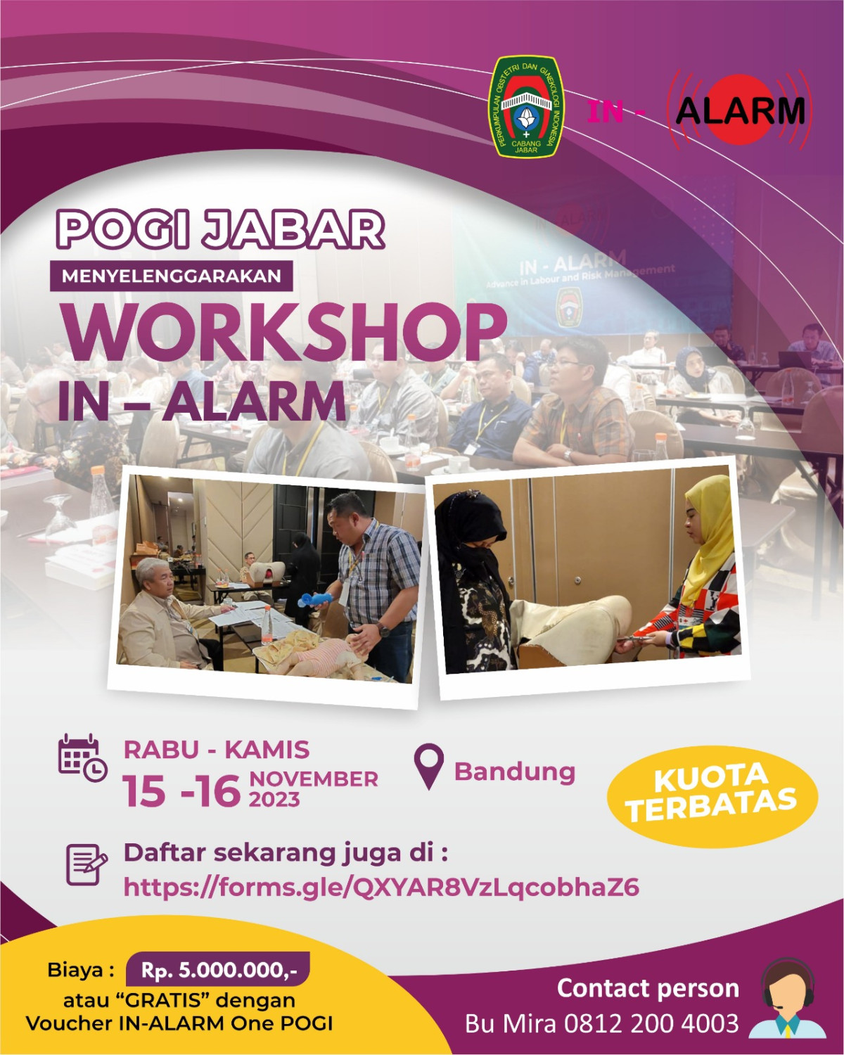 Workshop In-Alarm