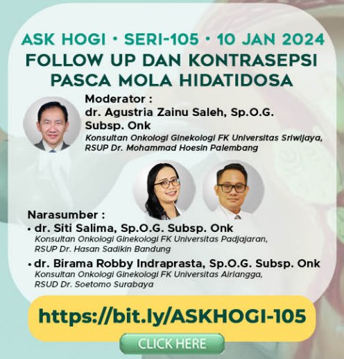 ASK HOGI : Follow Up dan Kontrasepsi Pasca Mola Hidatidosa