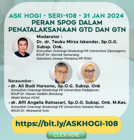 ASK HOGI : Peran SPOG dalam Penatalaksanaan GTD dan GTN