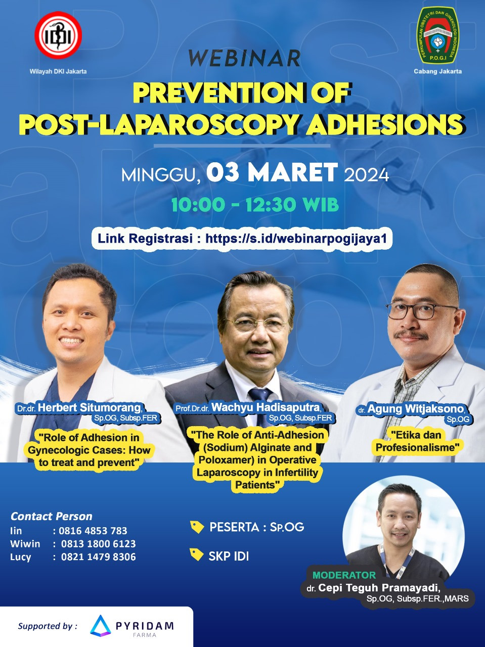 Prevention Of Post – Laparoscopy Adhesions