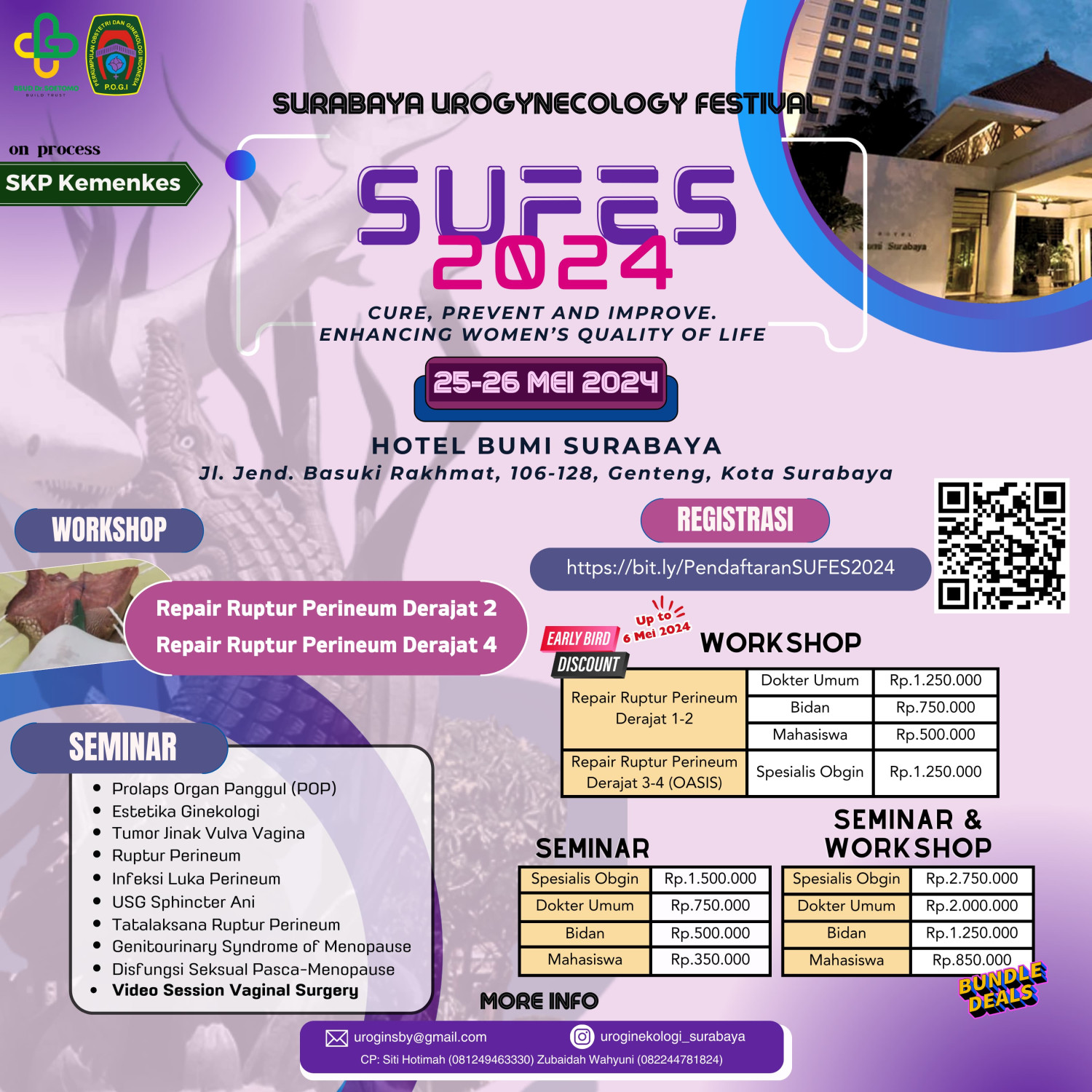 SUFES (Surabaya Urogynecology Festival) 2024
