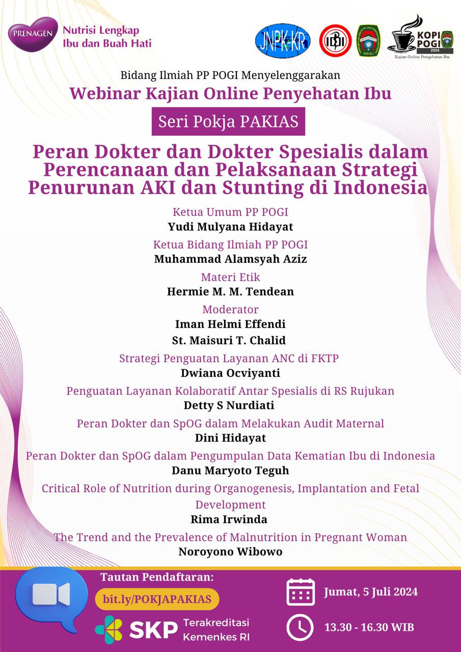 Kajian Online Penyehatan Ibu (KOPI) POGI