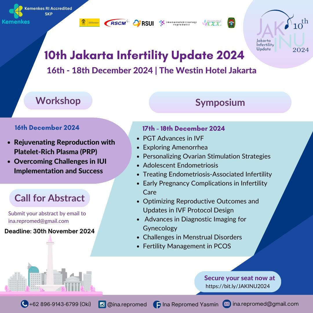 10th Jakarta Infertility Update (JAKINU) 2024