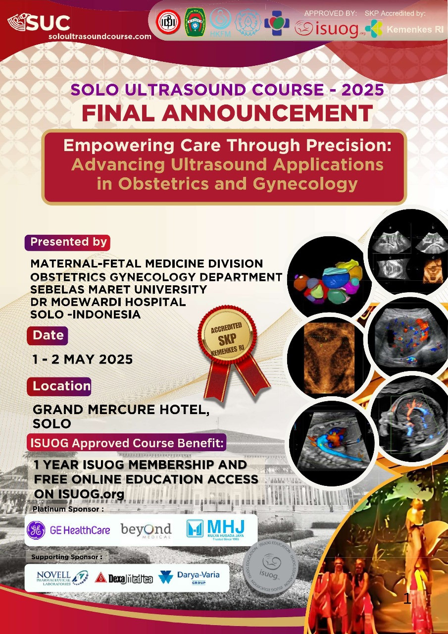 SOLO ULTRASOUND COURSE 2025 (ISUOG APPROVED)