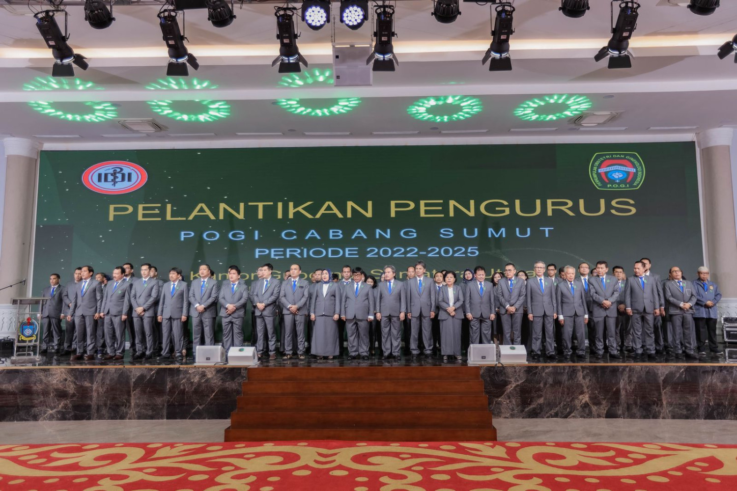 Pelantikan POGI Cabang Sumatera Utara Periode 2022 -2025