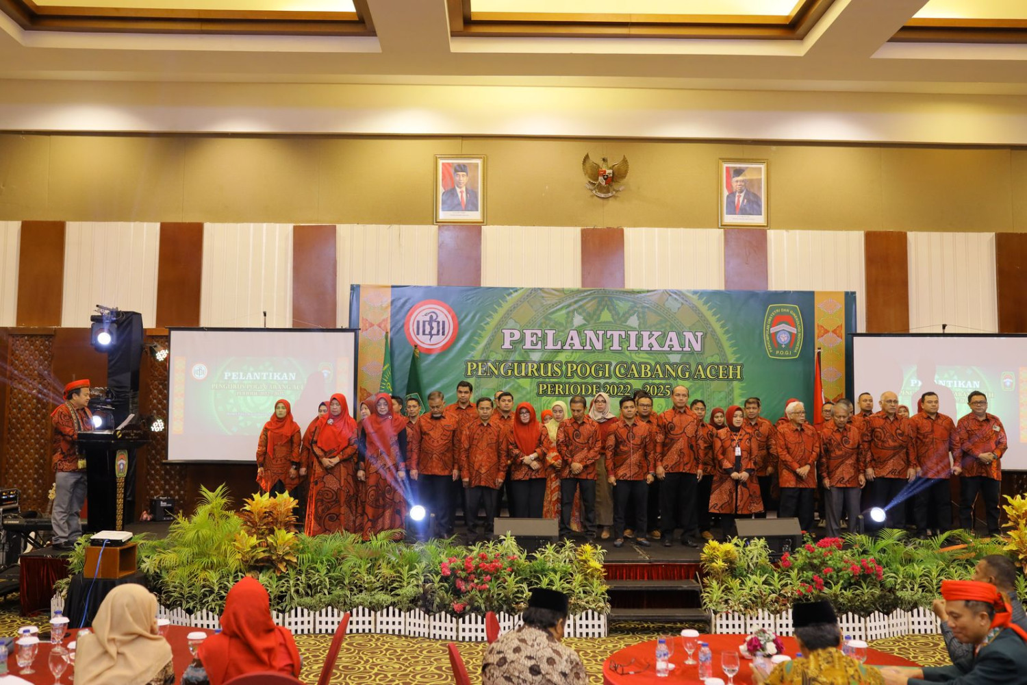 Pelantikan POGI Cabang Aceh Periode 2022 -2025