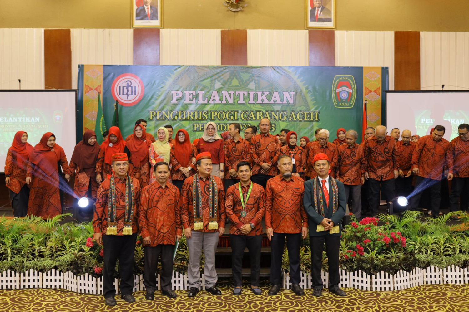 Pelantikan POGI Cabang Aceh Periode 2022 -2025
