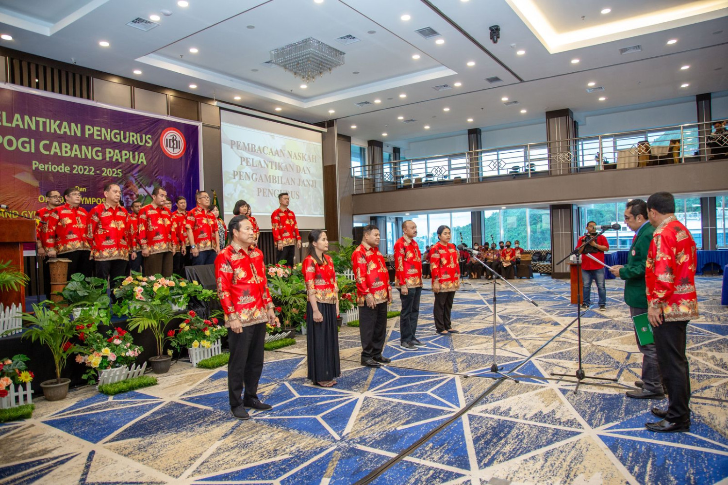 Pelantikan POGI Cabang Papua Periode 2022 -2025