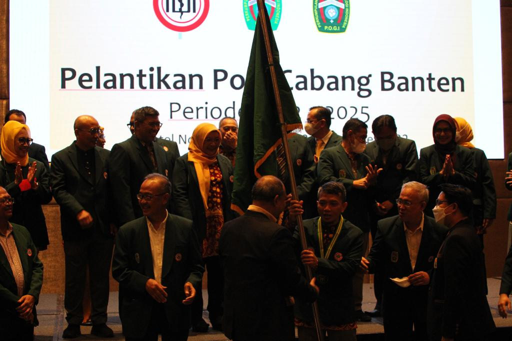 Pelantikan POGI Cabang Banten Periode 2022 -2025