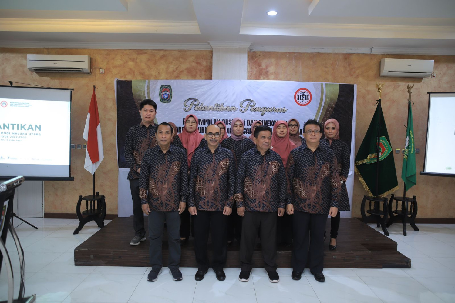 Pelantikan POGI Cabang Maluku Utara Periode 2022 -2025