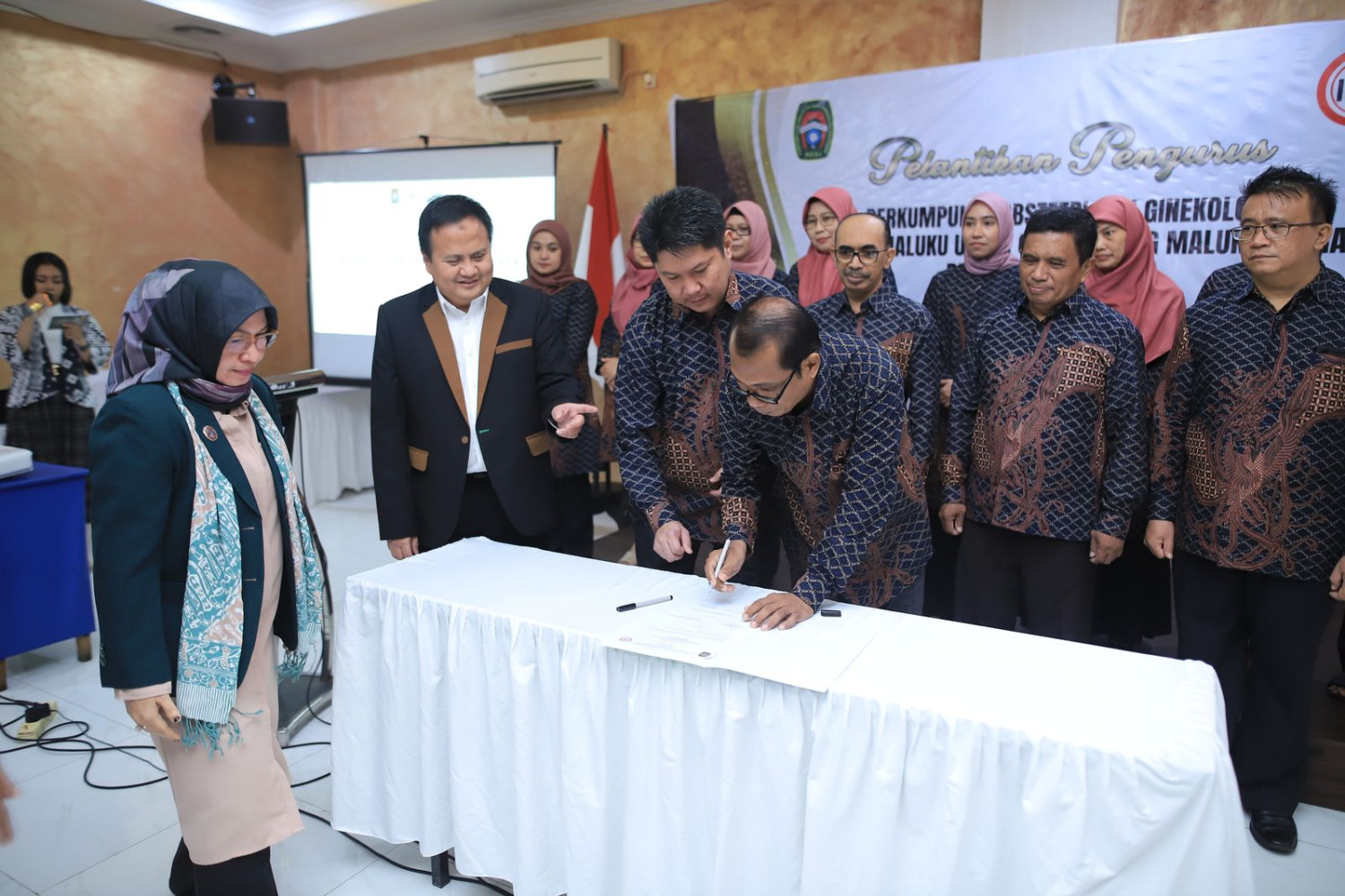 Pelantikan POGI Cabang Maluku Utara Periode 2022 -2025