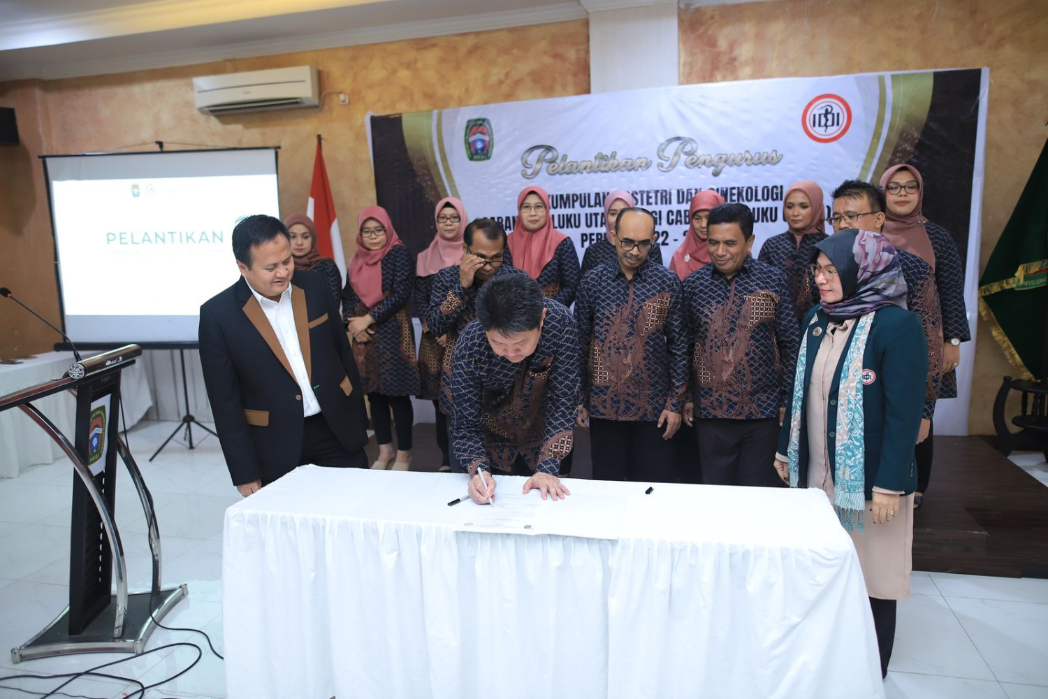 Pelantikan POGI Cabang Maluku Utara Periode 2022 -2025