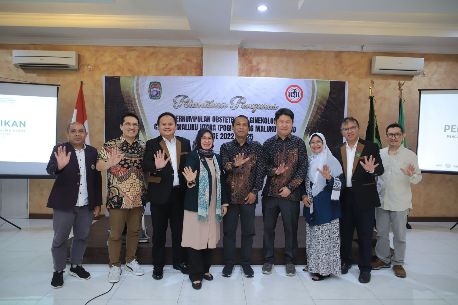 Pelantikan POGI Cabang Maluku Utara Periode 2022 -2025