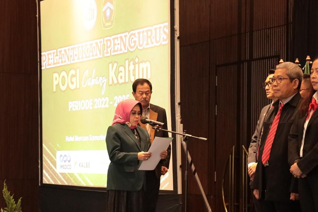 Pelantikan POGI Cabang Kalimantan Timur Periode 2022 -2025