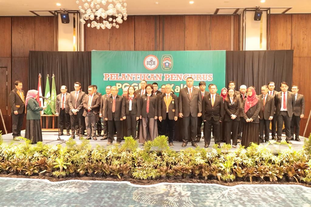 Pelantikan POGI Cabang Kalimantan Timur Periode 2022 -2025