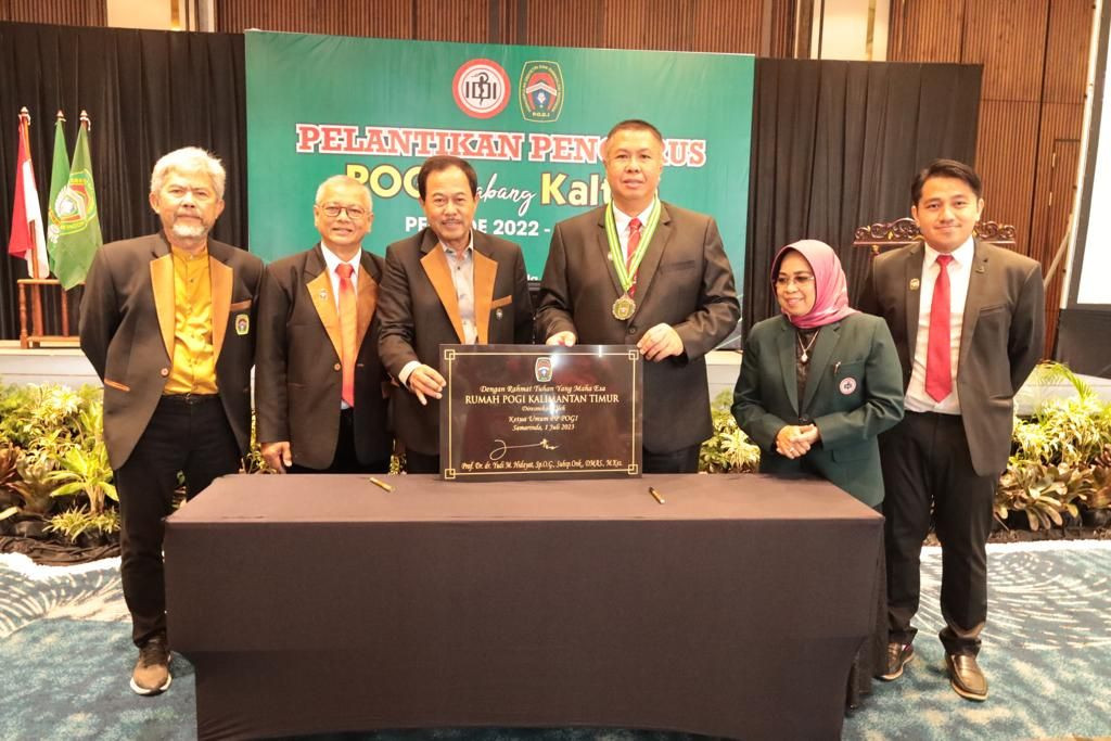 Pelantikan POGI Cabang Kalimantan Timur Periode 2022 -2025
