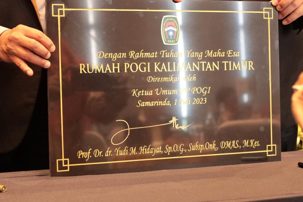 Pelantikan POGI Cabang Kalimantan Timur Periode 2022 -2025