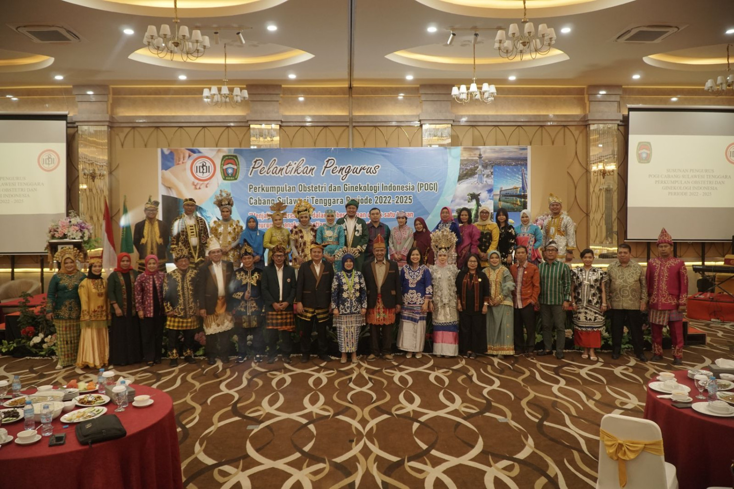 Pelantikan POGI Cabang Sulawesi Tenggara Periode 2022 -2025