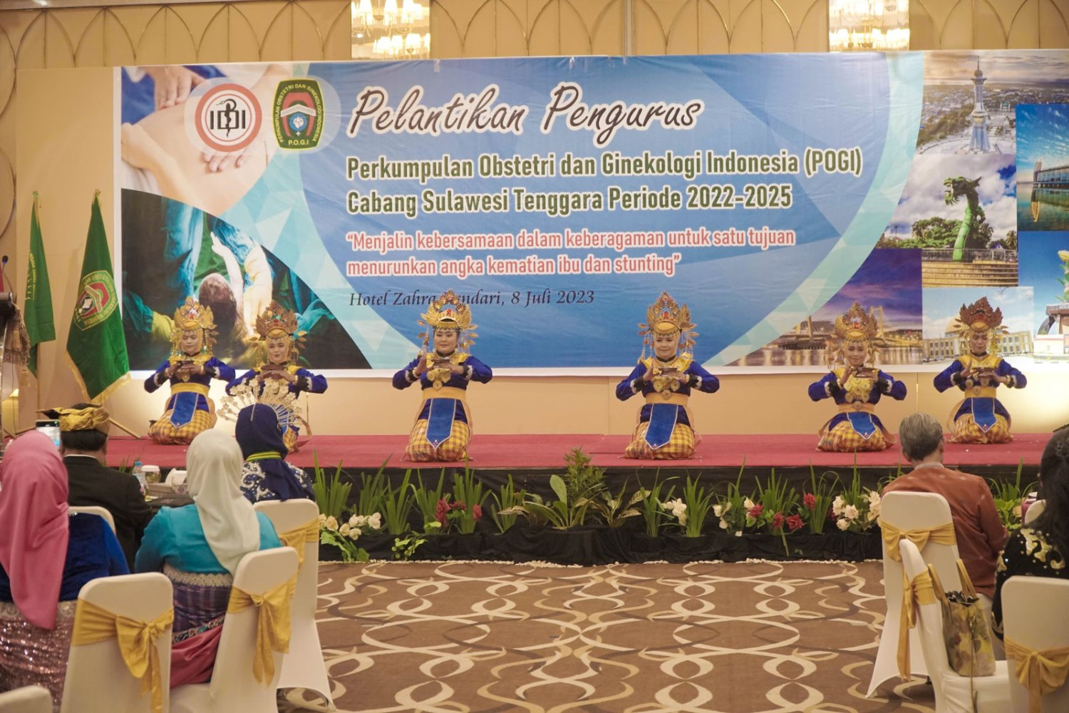 Pelantikan POGI Cabang Sulawesi Tenggara Periode 2022 -2025