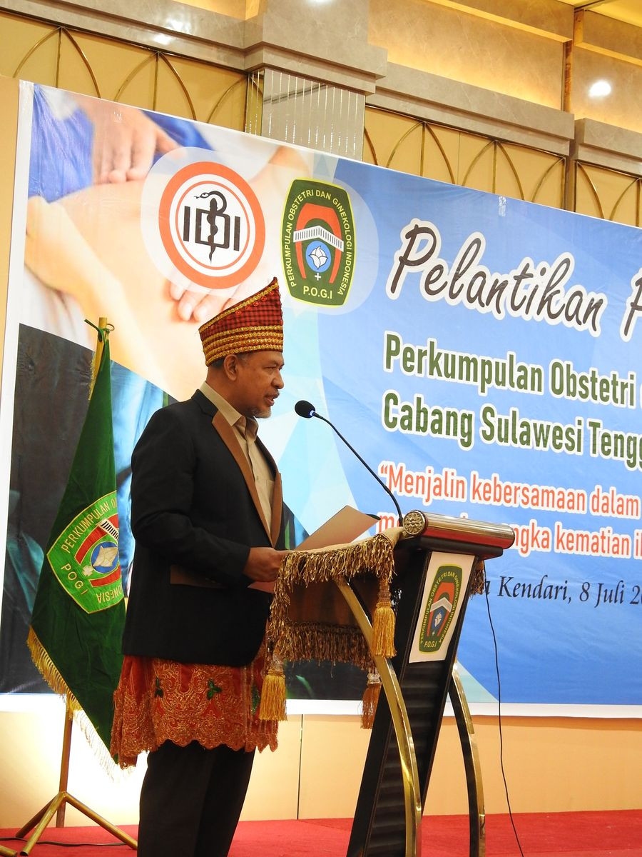 Pelantikan POGI Cabang Sulawesi Tenggara Periode 2022 -2025