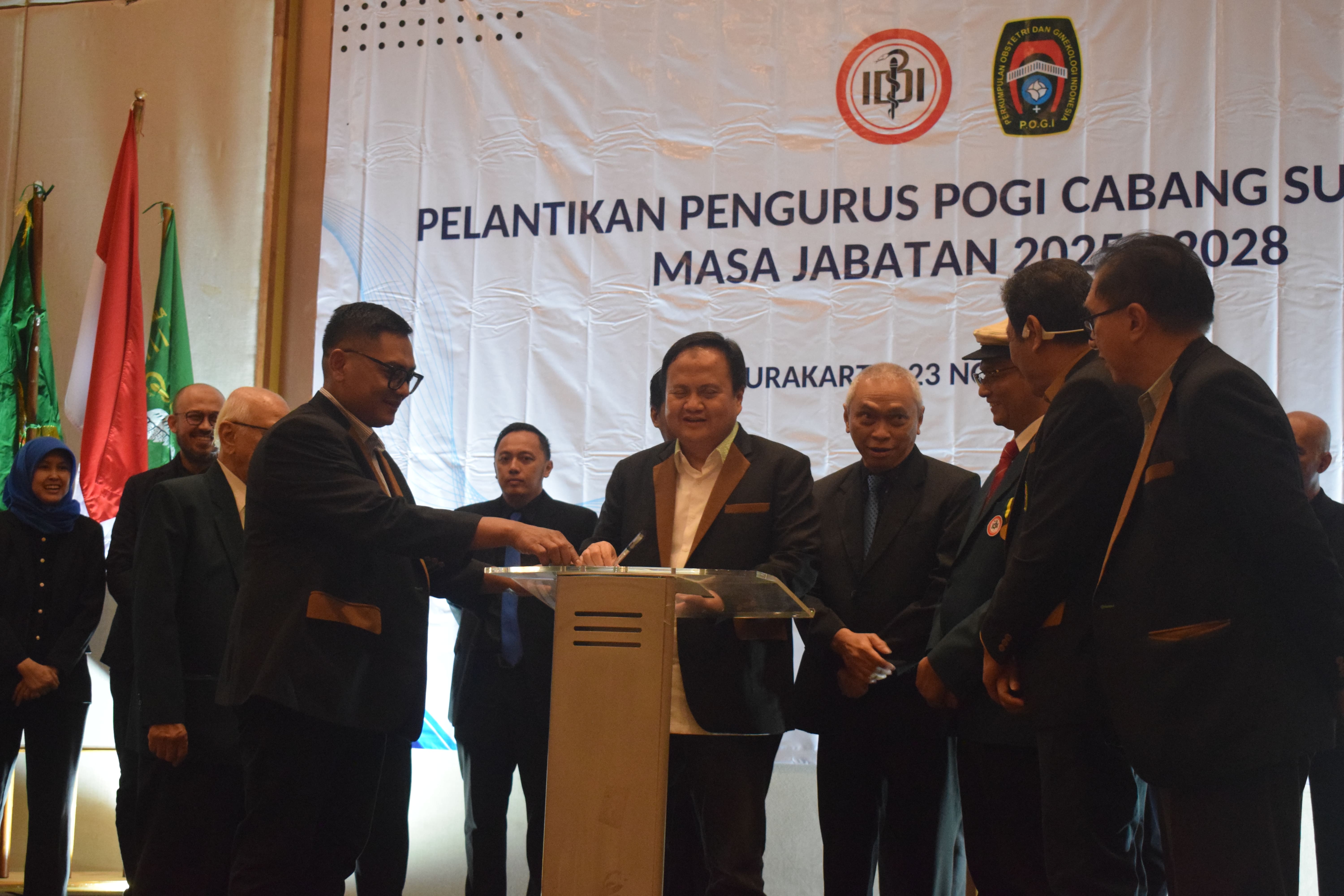 Pelantikan POGI Cabang Surakarta Periode 2025 - 2028