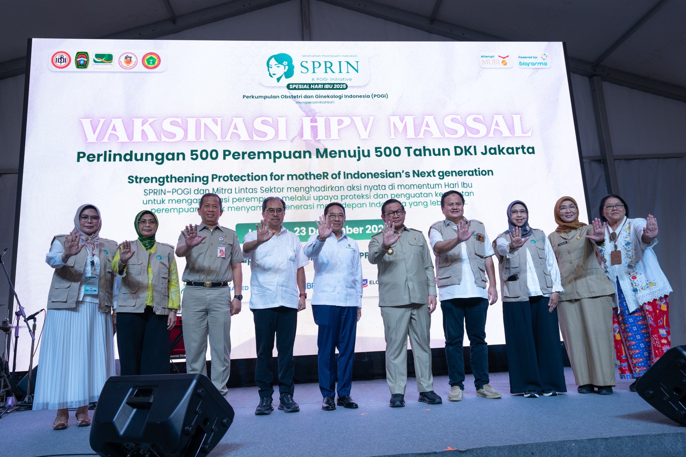 Vaksinasi HPV Massal: Kolaborasi untuk Perlindungan 500 Perempuan