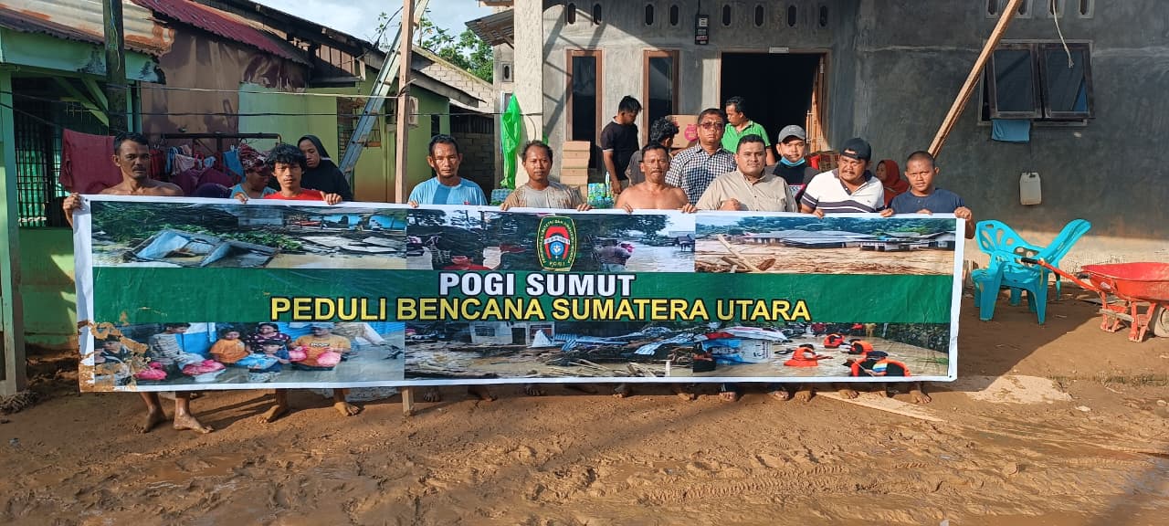 POGI Berikan Bantuan untuk Korban Bencana Alam di Sumatera dan Aceh
