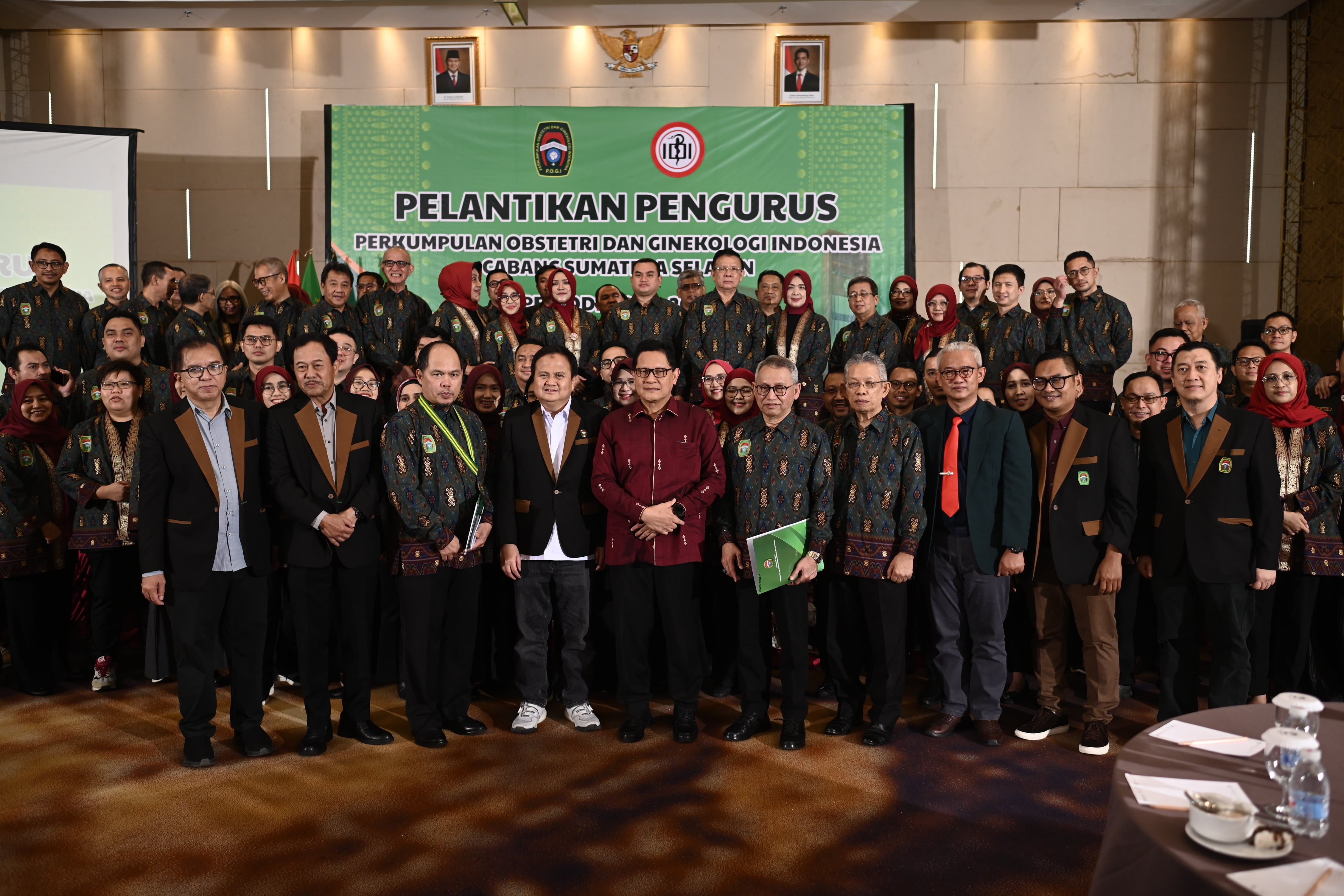 Pelantikan Pengurus POGI Cabang Sumatera Selatan Periode 2025-2028