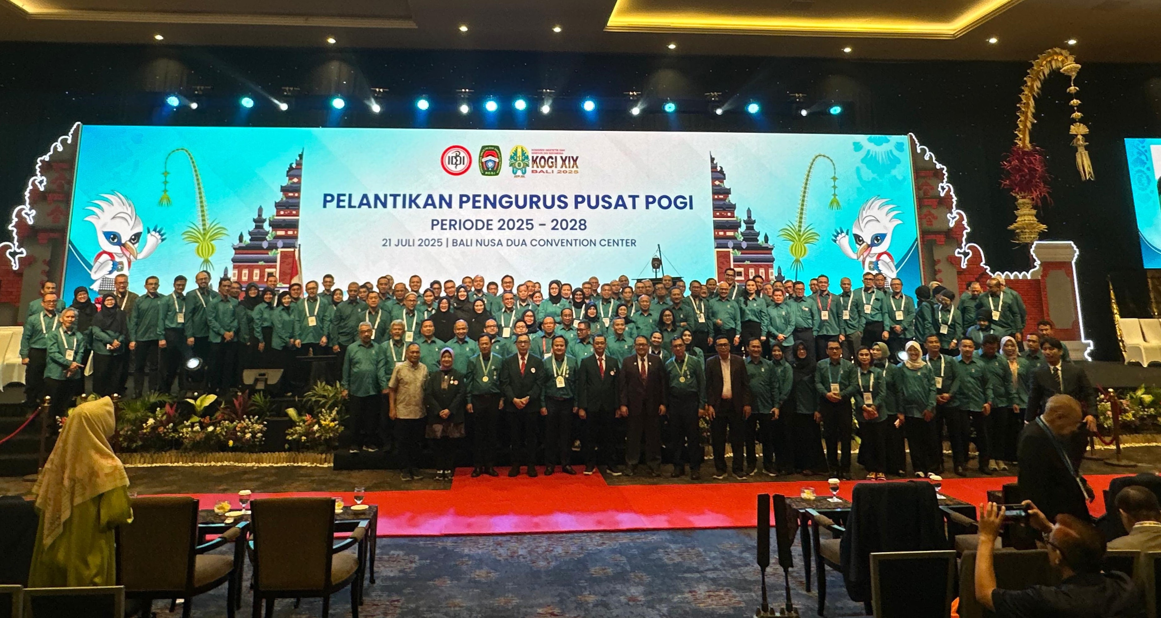 Pelantikan Pengurus Pusat POGI Periode 2025-2028