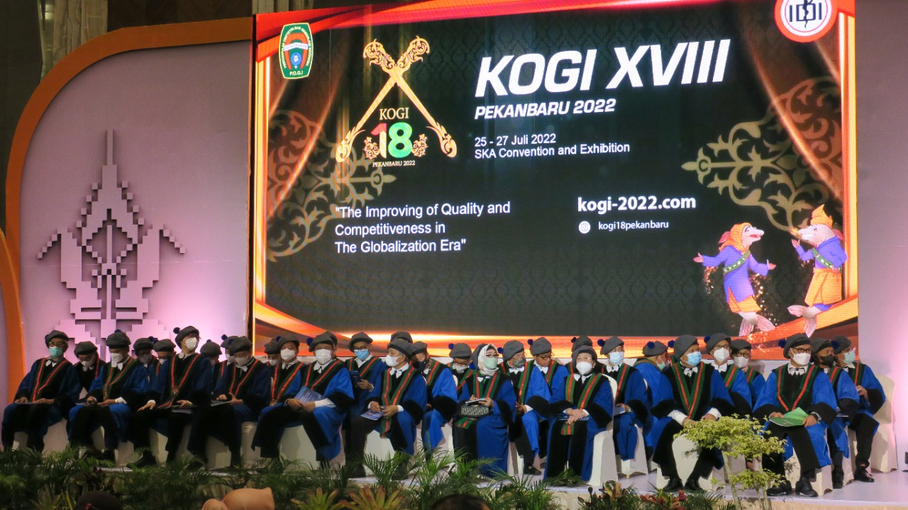 Orasi Ilmiah KOGI XVIII Pekanbaru
