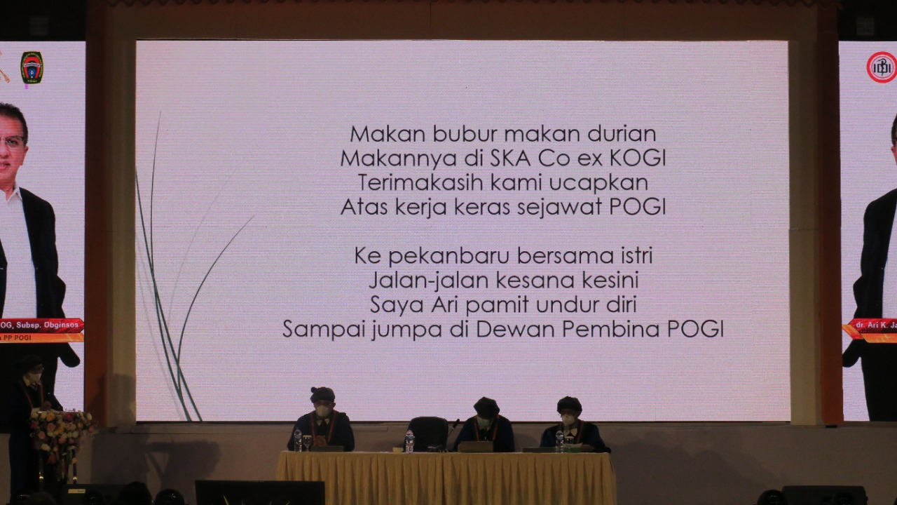 Orasi Ilmiah KOGI XVIII Pekanbaru