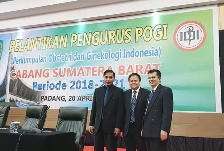 Pelantikan pengurus POGI cabang Sumatera Barat periode 2018 - 2021 Sabtu 20 april 2019