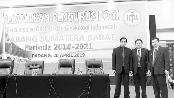 Pelantikan pengurus POGI cabang Sumatera Barat periode 2018 - 2021 Sabtu 20 april 2019