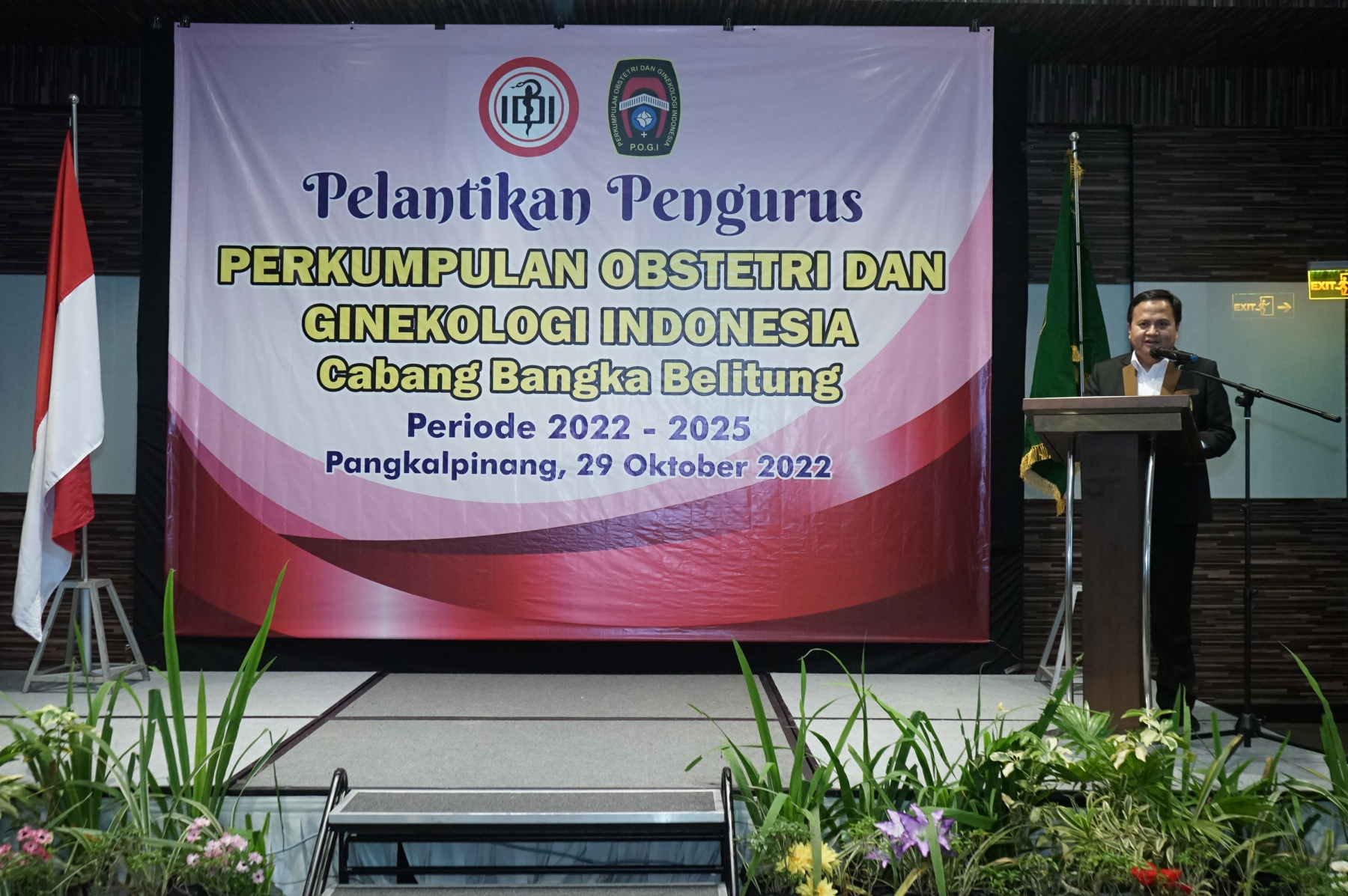 Pelantikan POGI Cabang Bangka Belitung