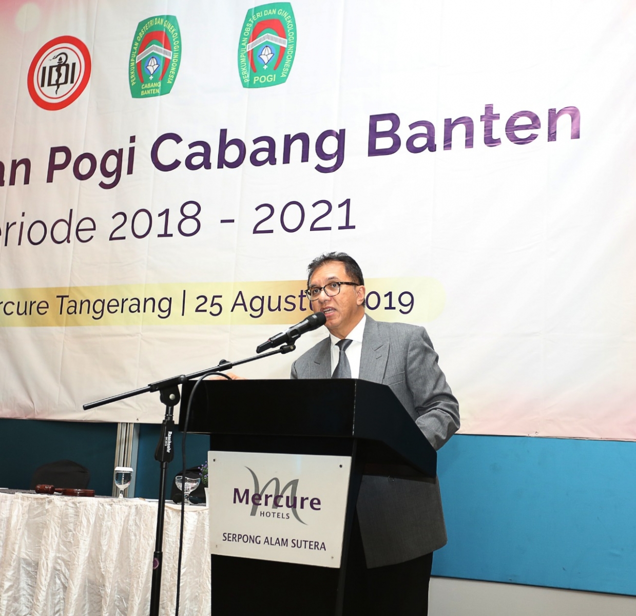 Pelantikan POGI Cabang Banten Periode 2018 - 2021