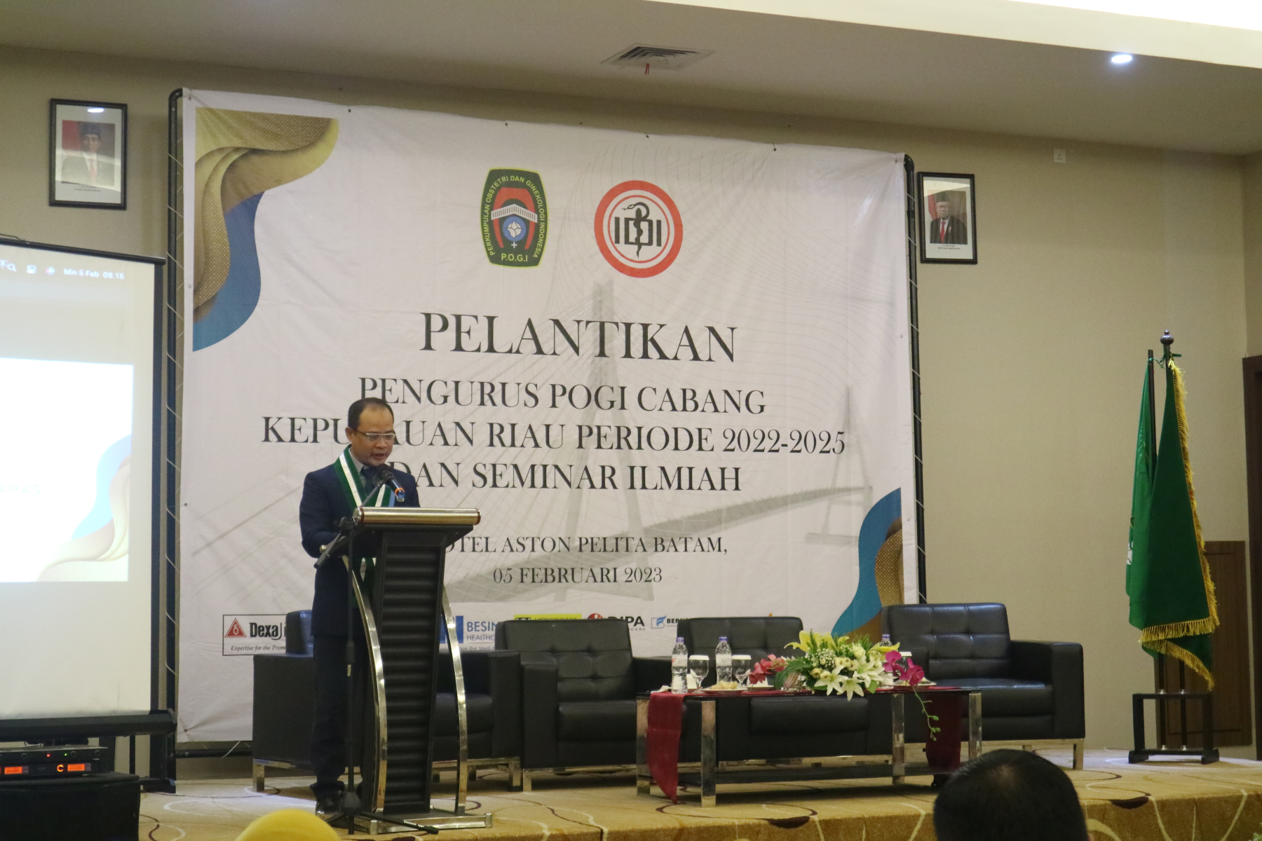 Pelantikan POGI Cabang Batam
