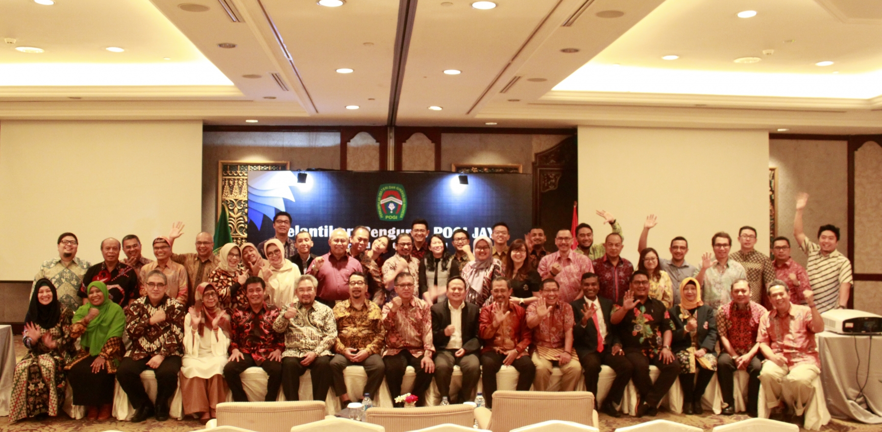 Pelantikan POGI Cabang Jakarta, 24 Januari 2019