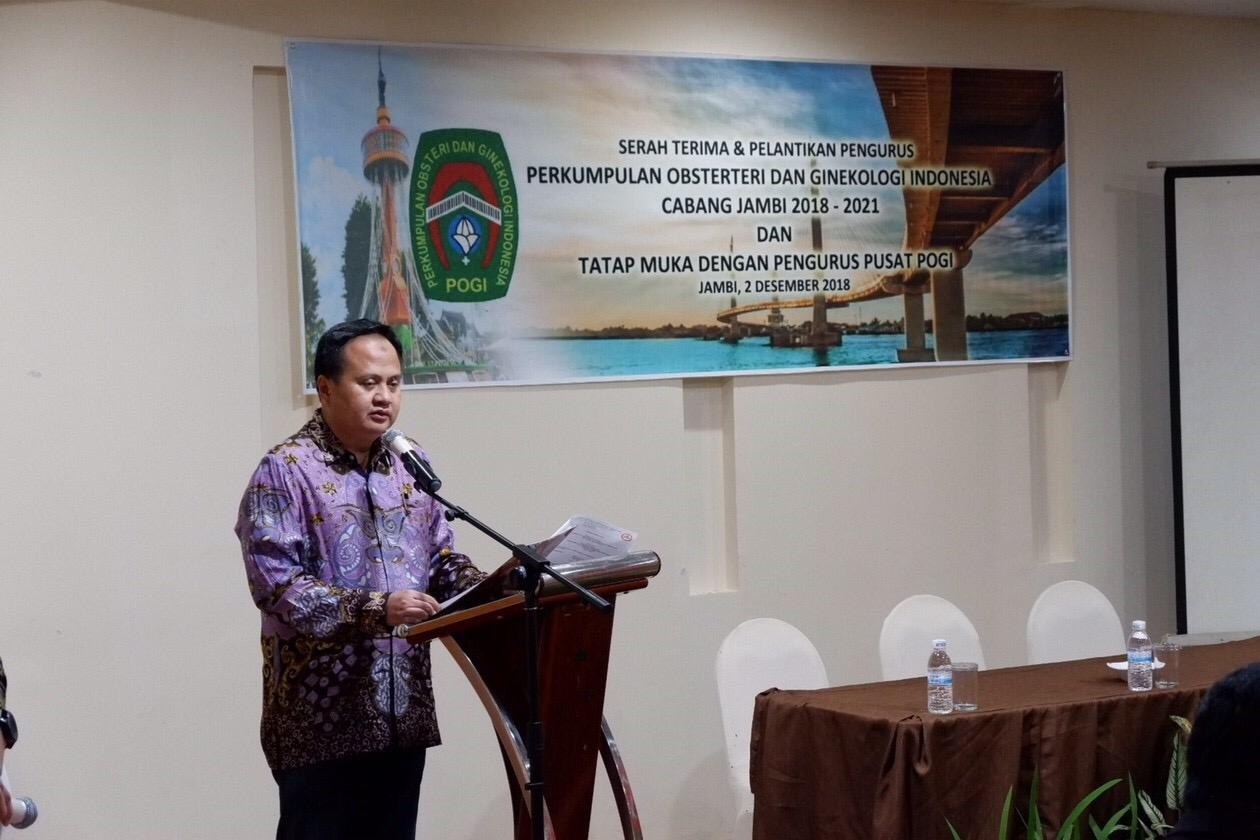 Pelantikan POGI Cabang Jambi 2 Desember 2018