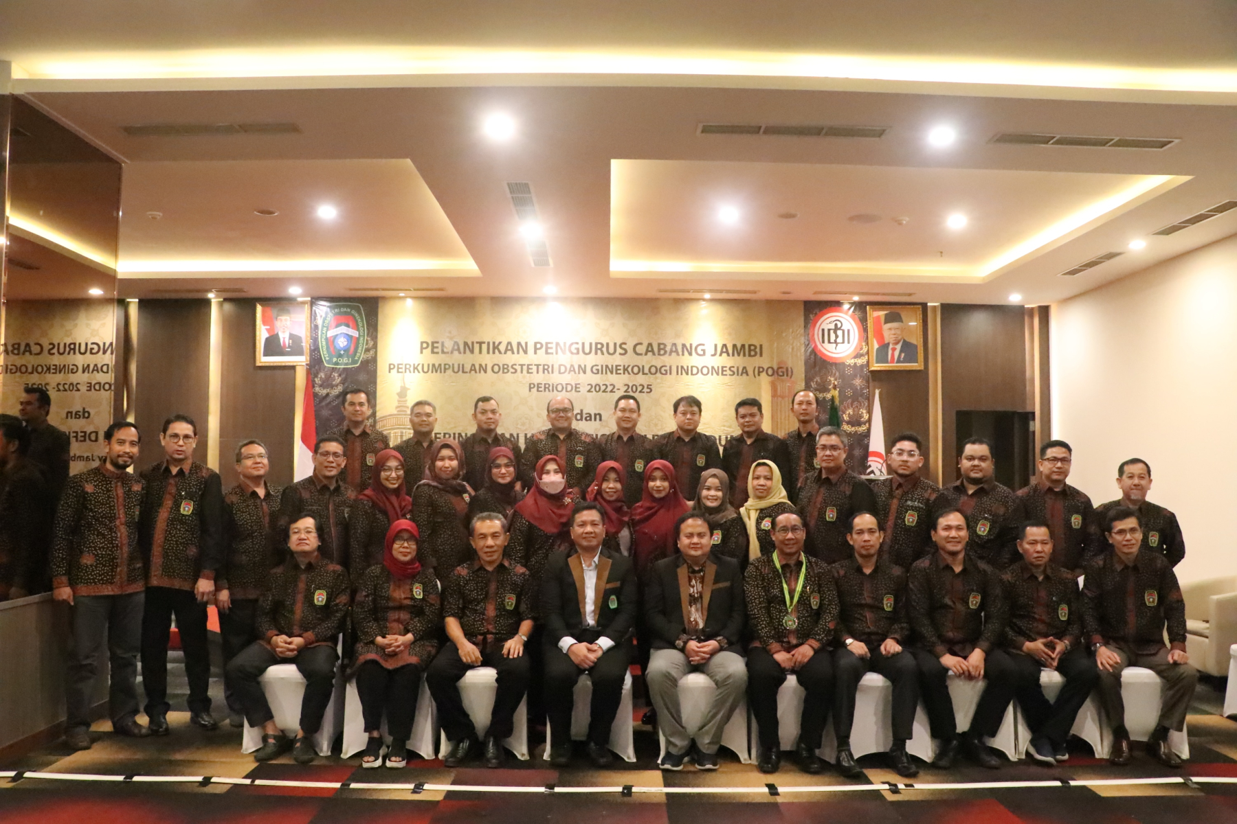 Pelantikan POGI Cabang Jambi